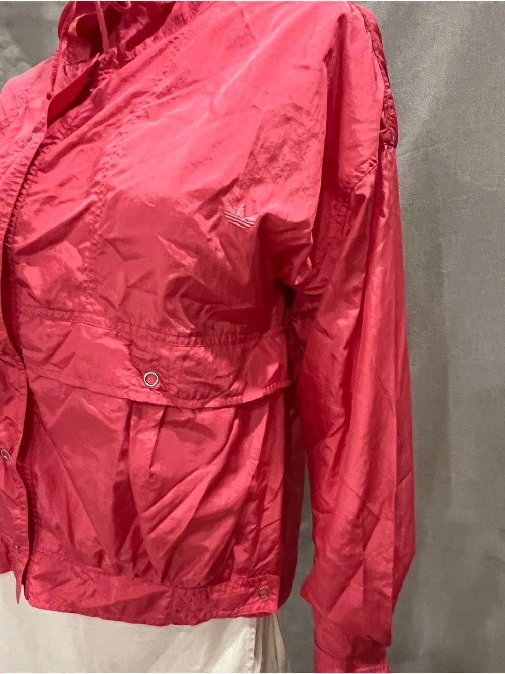 Vintage Adidas Lightweight Pink Windbreaker Jacket